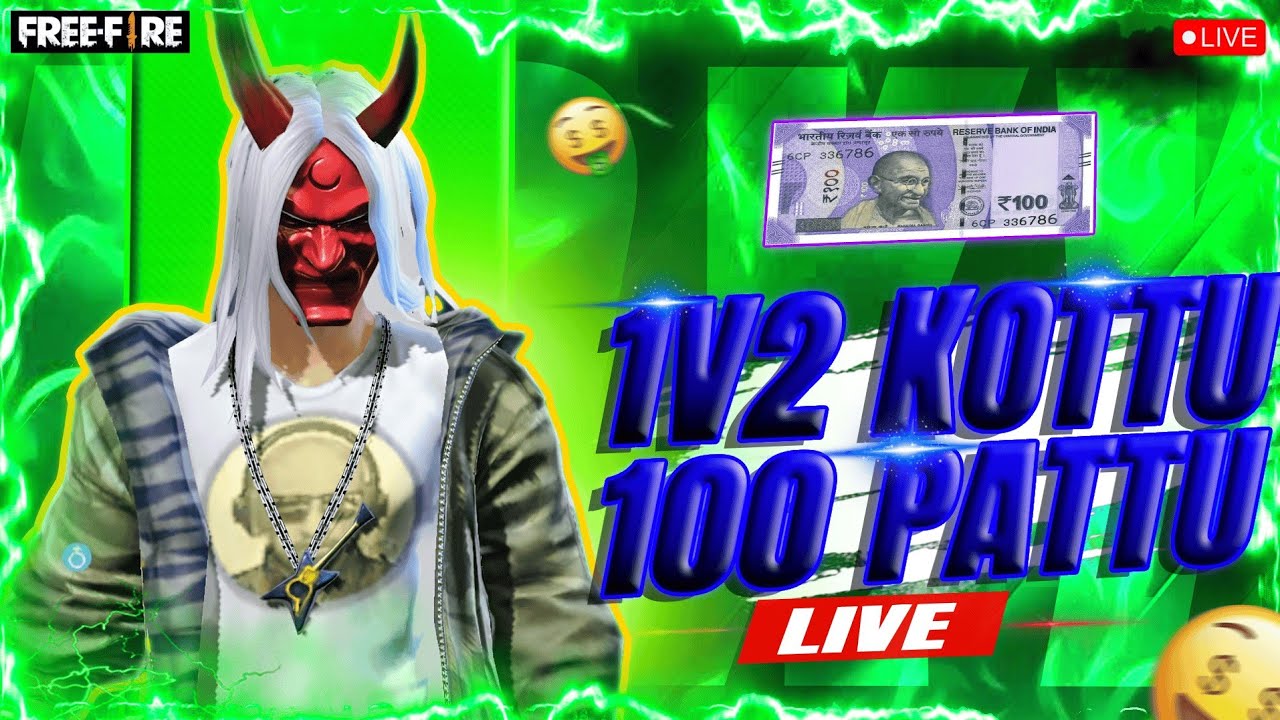 Foxy gaming Online is Streaming Now 🥵 1v2 KOTTU 100₹ PATTU | 0 - 5 | 🥶1v2 Kottu 100 Pattu 😱