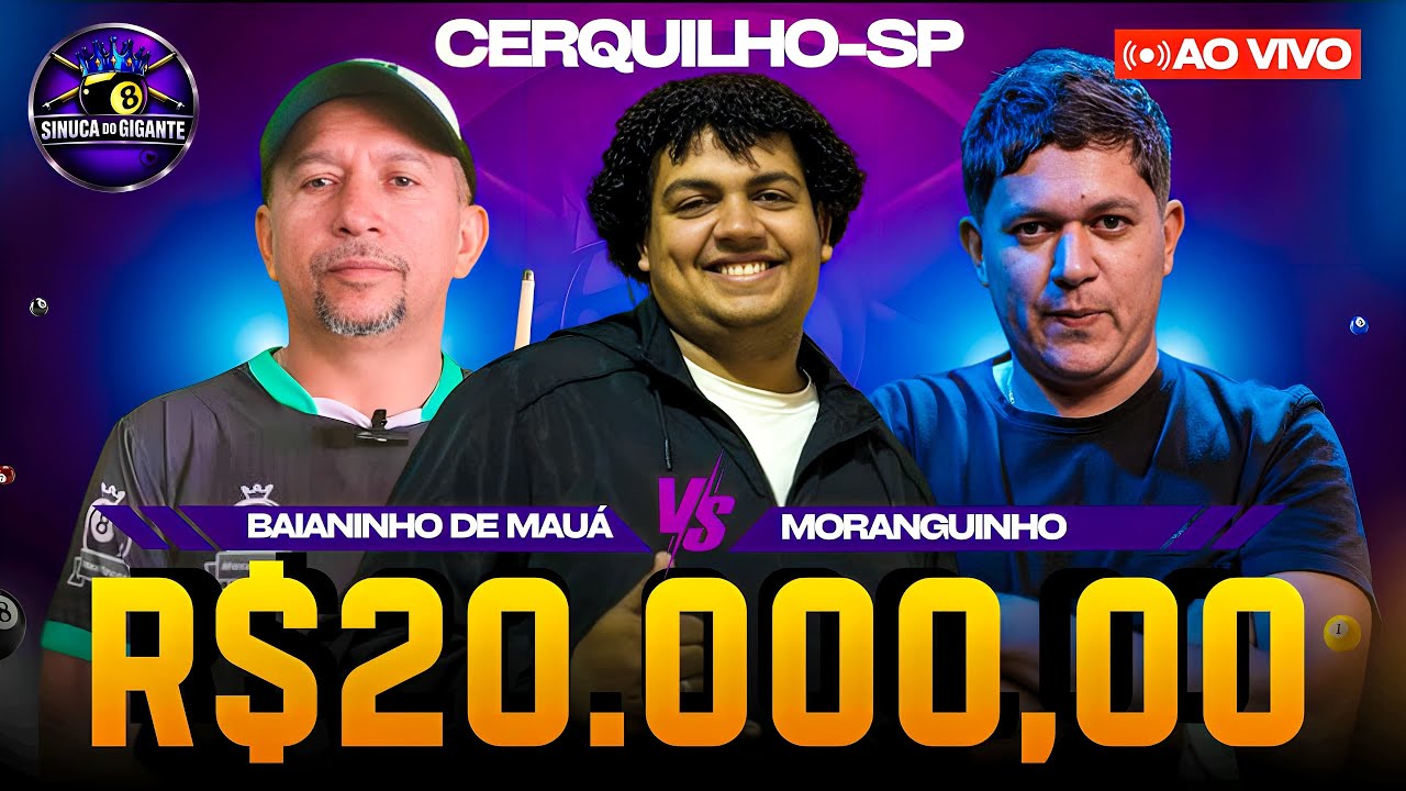 12/03 - BAIANINHO X MORANGO -  MEGA DESAFIO - VALENDO 20 MIL