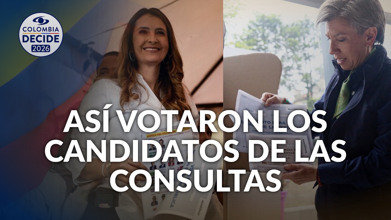 Precandidatos presidenciales votaron en consultas interpartidistas durante jornada electoral