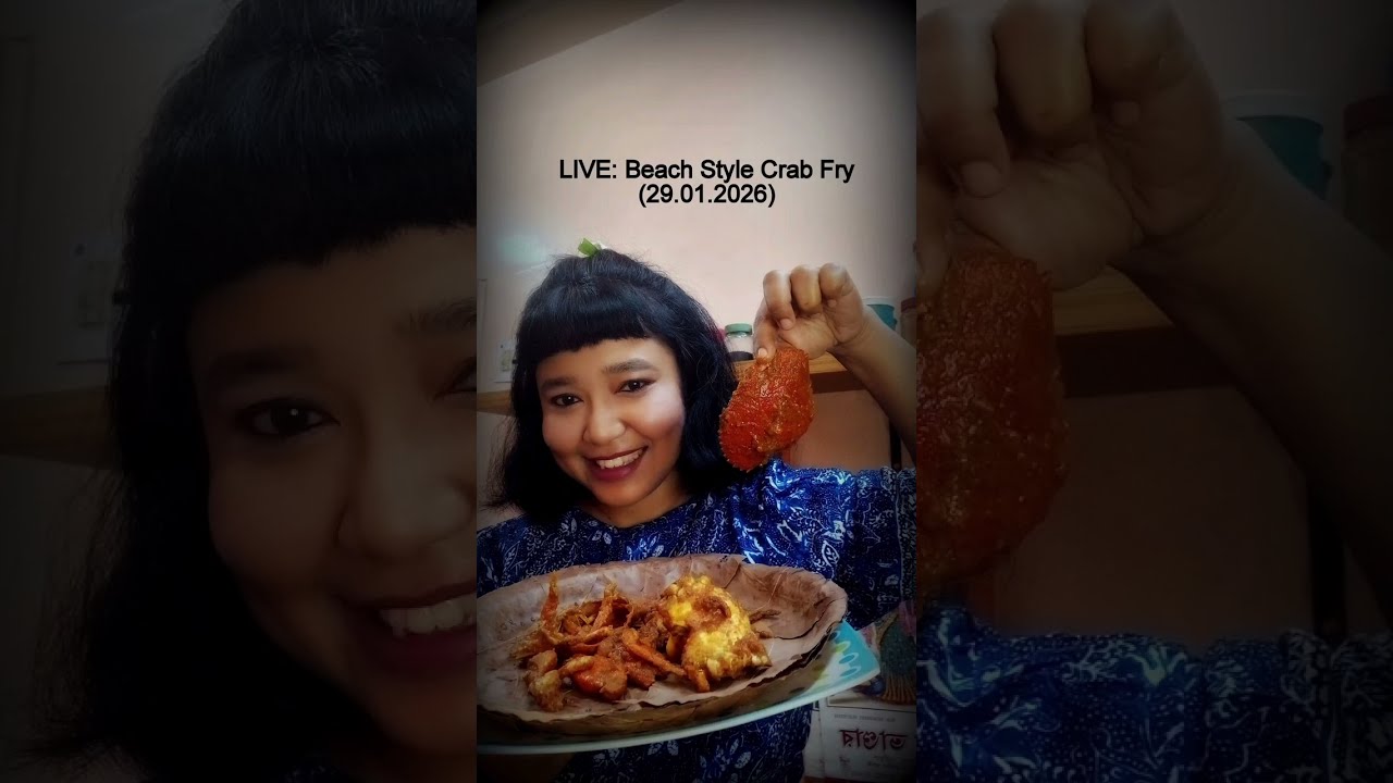 Live cooking : Beach Style Crab (29th Jan,2026)