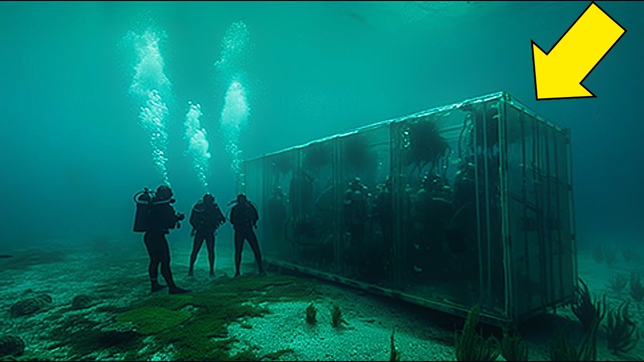 Корабль потерял груз. Спустя несколько месяцев водолазы вызвали полицию. Никто не верит, что они ...