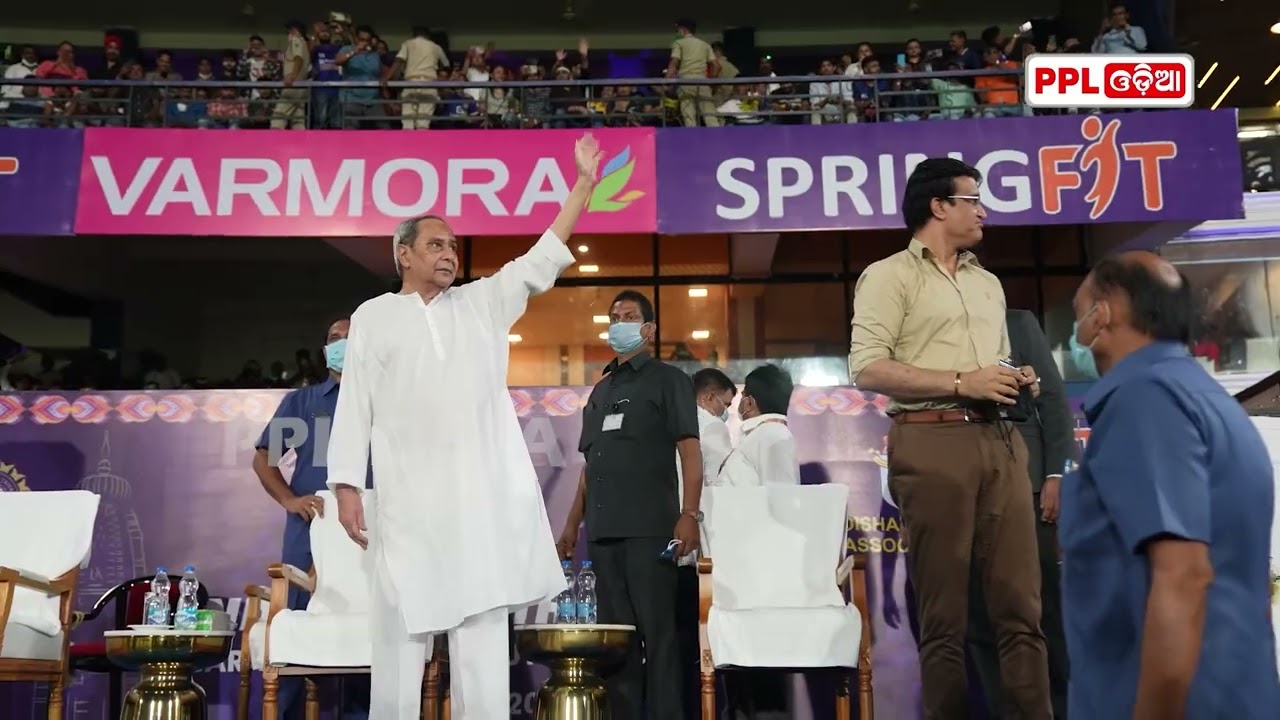 Odisha CM Naveen Patnaik Watching India South Africa T20 Match In Barabati Stadium At Cuttack