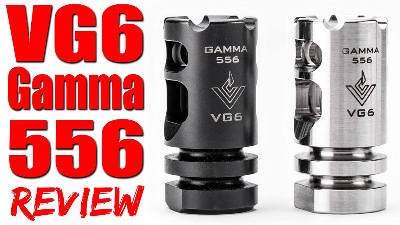 VG6 Precision Gamma 556 Muzzle Brake Review: Slow Mo Recoil Demo (vs Battle Comp)