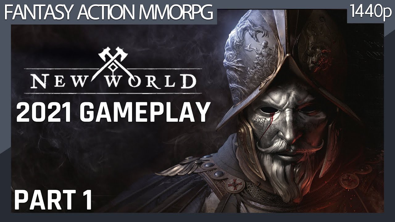 New World (2021) Part 1 - Closed Beta PC Gameplay (No commentary) 1440p