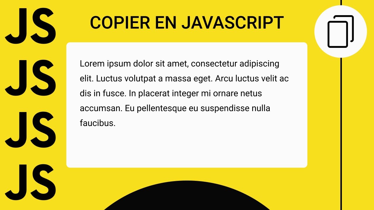 Copier (comme ctrl+c) en JavaScript !