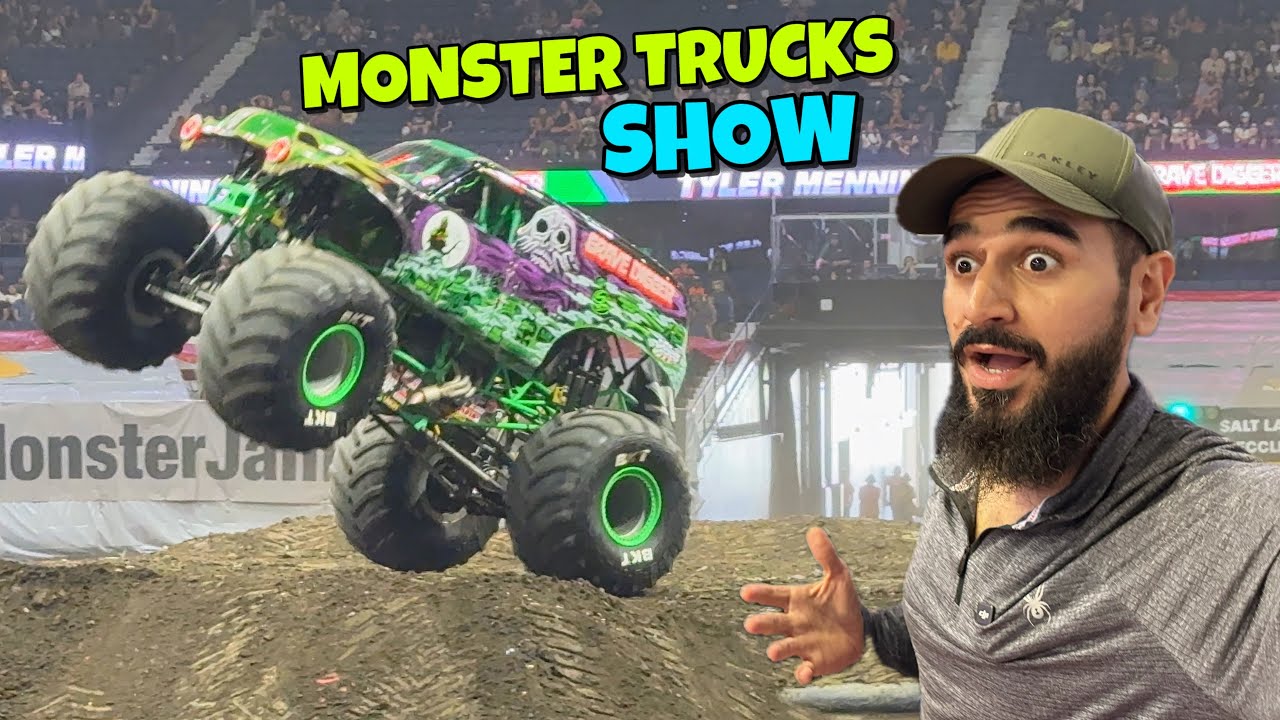 Monster truck show in USA 🇺🇸🛻 Pehli baar live dekha