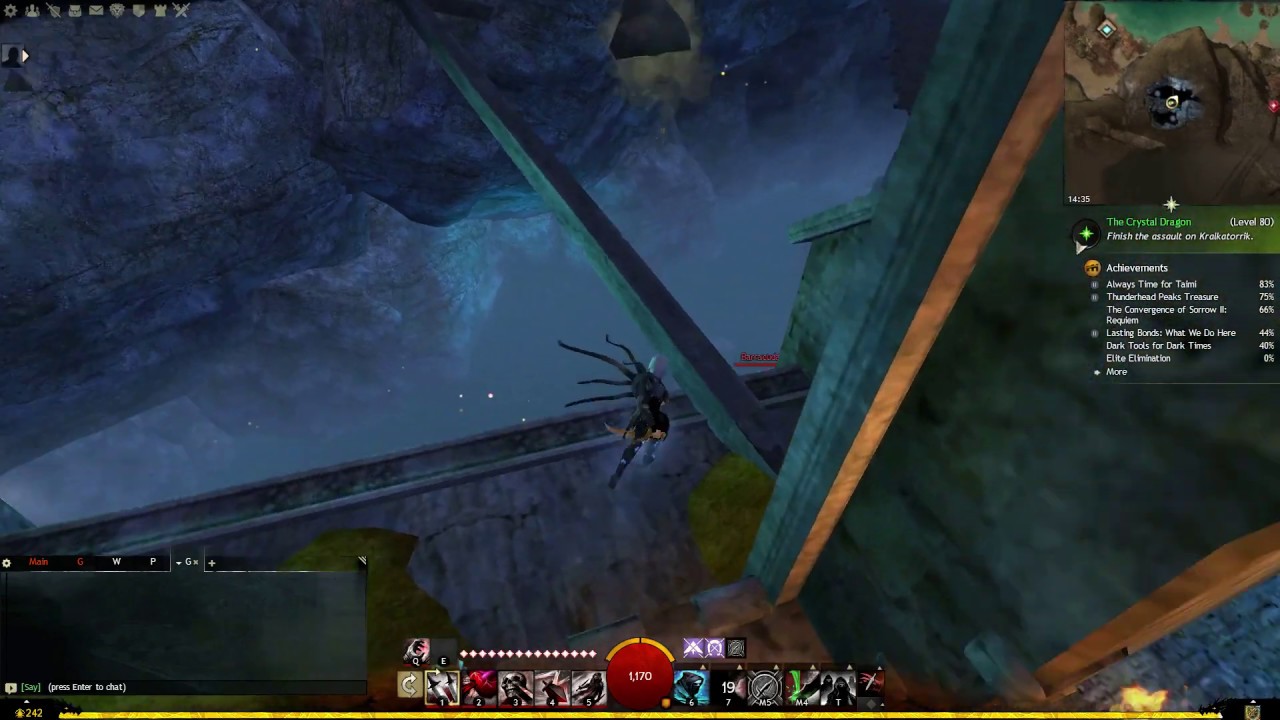 Guild Wars 2 (Jumping Puzzle) - Loreclaw Expanse (Plains of Ashford)