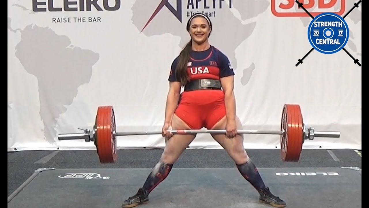 Аманда Лоуренс — 1-е место, 84 кг — чемпионат мира IPF 2019 — сумма 613 кг