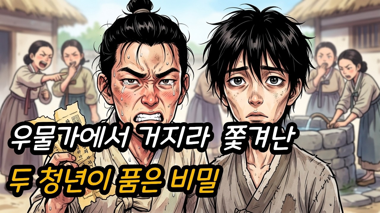 우물가에서 거지라 쫓겨난 두 청년이 품속에 숨긴 것의 정체 | 야담 민담 감동실화 옛날이야기 |