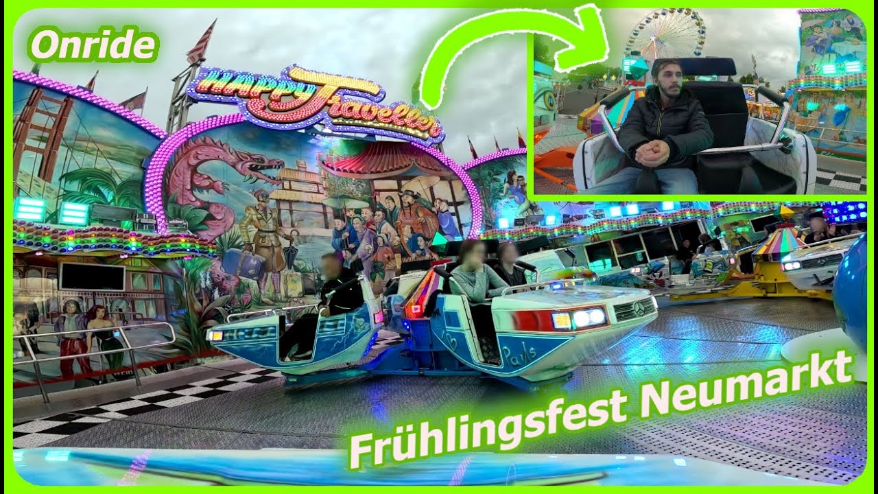 HappyTraveller (Aaron Wolter) |🎡Neumarkter Frühlingsfest 2025 | Onride bei Tag