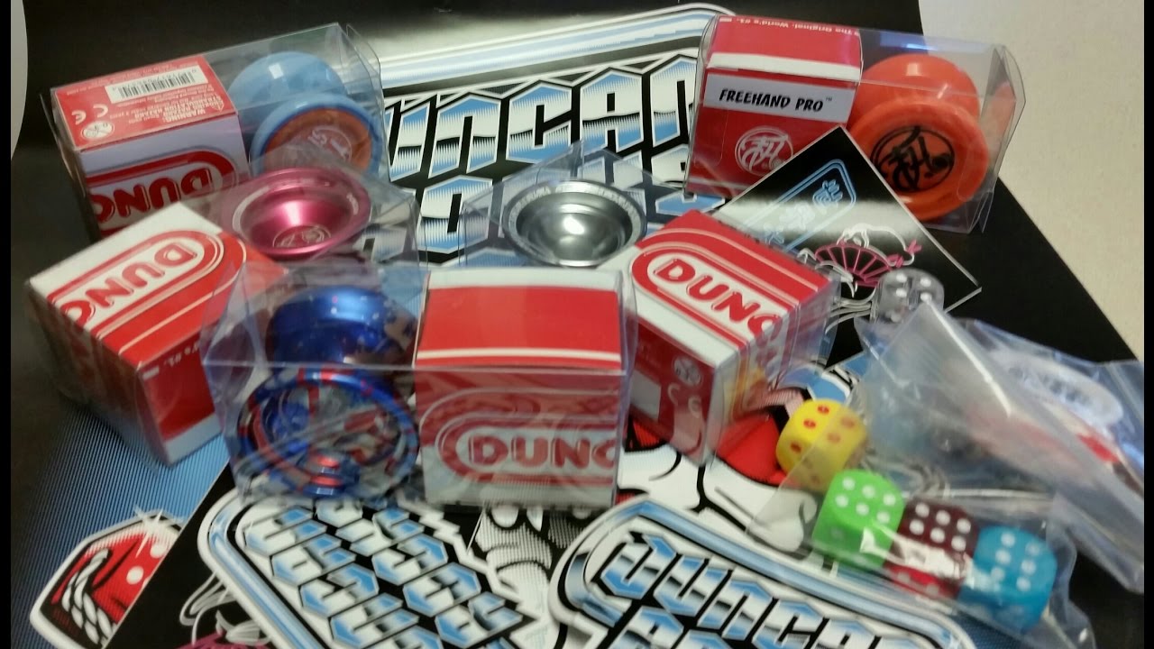 Huge Duncan yo-yo unboxing.