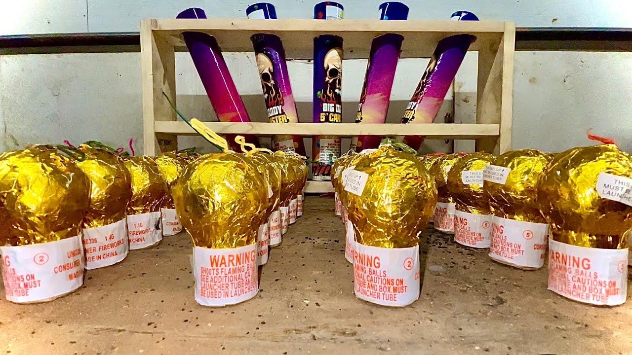 TESTING ARTILLERY SHELL FUSING METHODS FOR RACKS (PERFECT BREAKS)