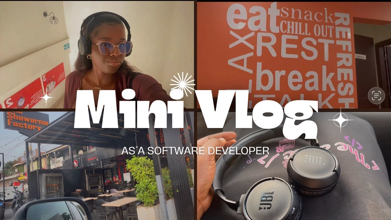 Spend the day with me as 9-5 Software Developer living in Ghana 🇬🇭 👩🏽&zwj;💻