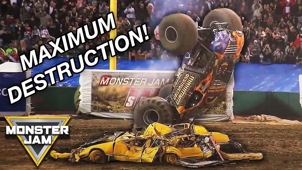 15 минут максимального разрушения! | Monster Jam