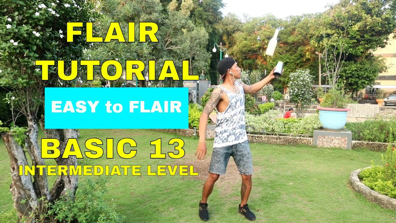 How To Flair 13 - ( Bartender Intermediate class ) Juggling Bottle