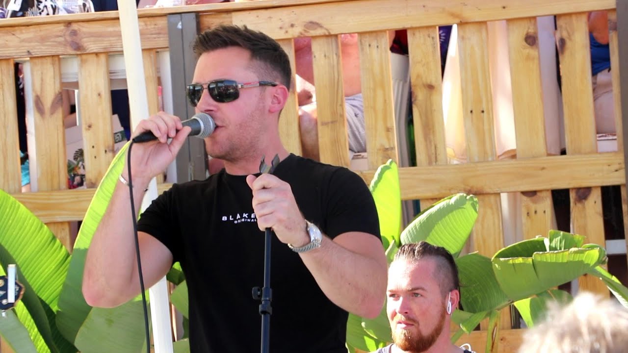 Nathan Carter On The Costa 2019 - Nathan`s Beach Party in Torremolinas, -  Nathan & All Folk`d Up