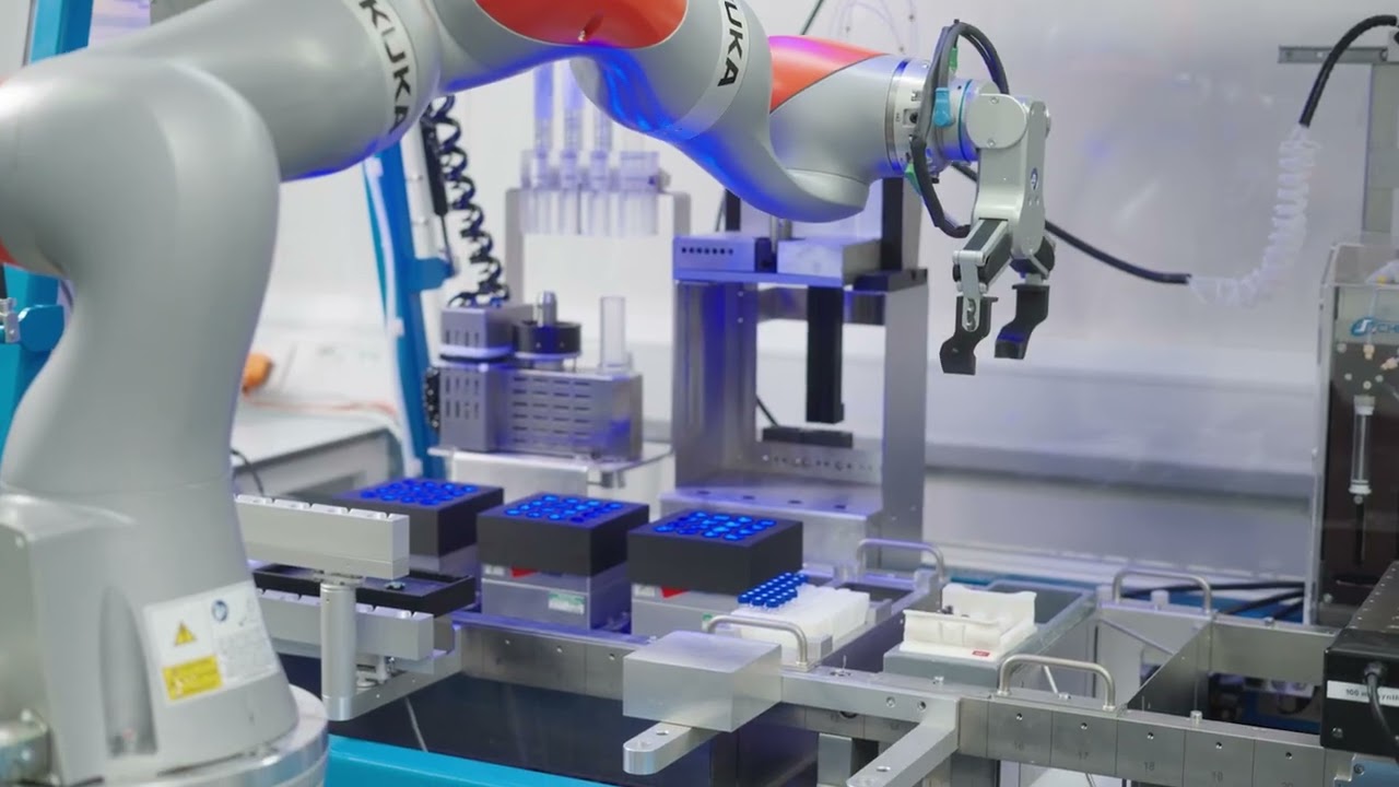 Connected Lab Liverpool University - Automated Sample Prep, Synthesis, NMR Analysis