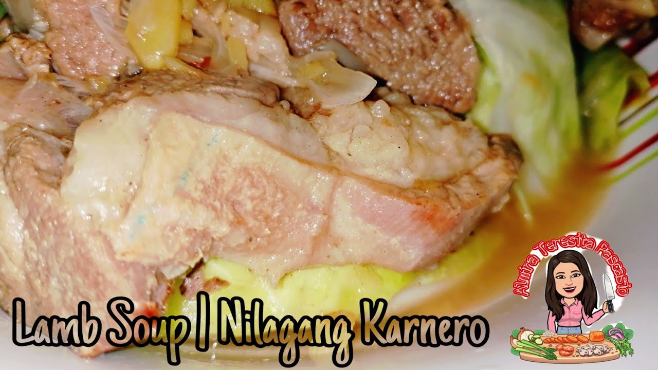 How to make lamb soup | Nilagang Karnero | Filipino Style | Almira