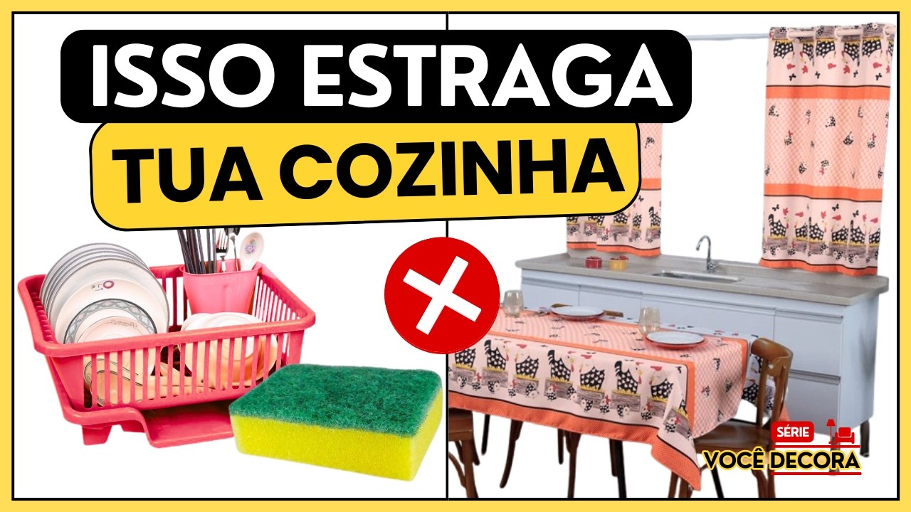 ❌12 ERROS COMUNS NA DECORAÇÃO DE COZINHA MODERNA E SOLUÇÕES FÁCEIS
