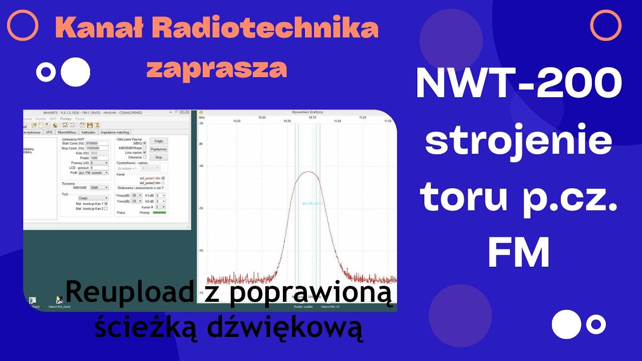 #004-reupload Strojenie wzmacniacza p.cz. UKF OR Taraban 2 za pomocą NWT-200 (poprawione audio)