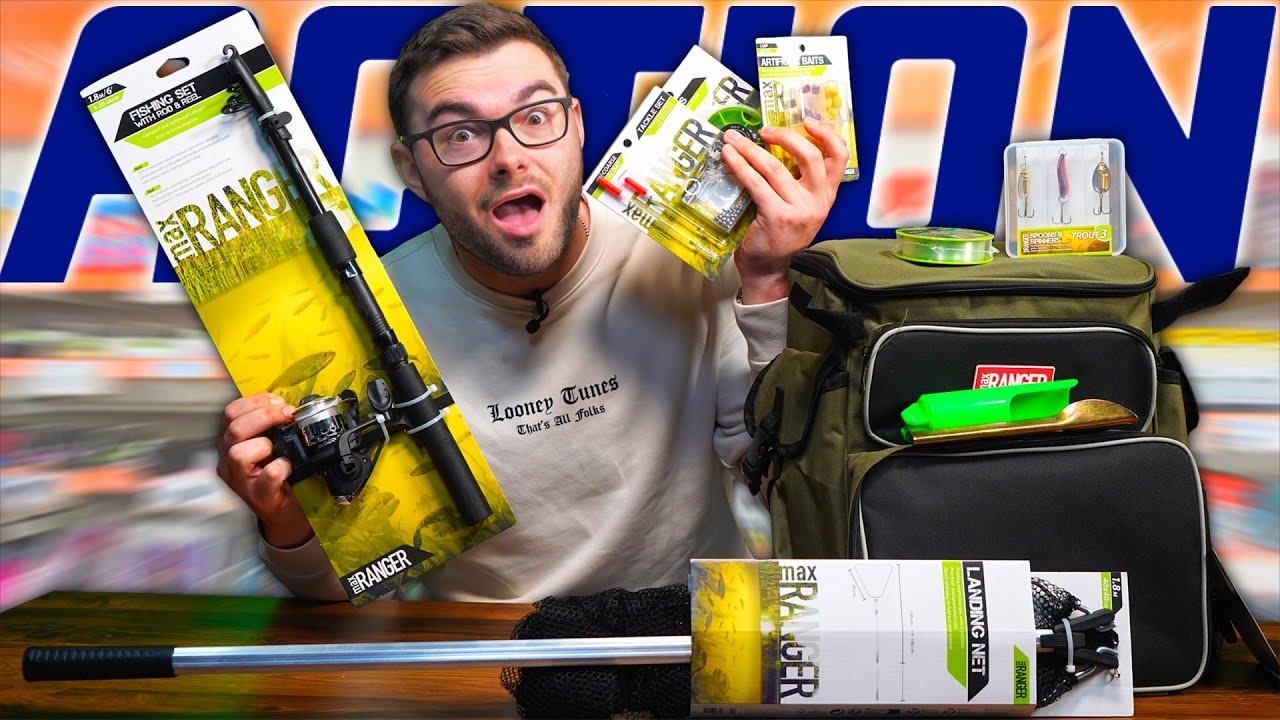 J'AI ACHET&Eacute; DU MAT&Eacute;RIEL DE P&Ecirc;CHE CHEZ ACTION (Choqu&eacute; de la qualit&eacute;)