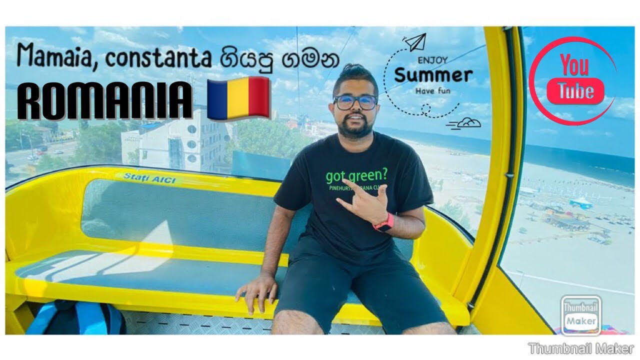 අපි Mamaia,constanta ගියපු ගමන🇹🇩🌊❤️Romania