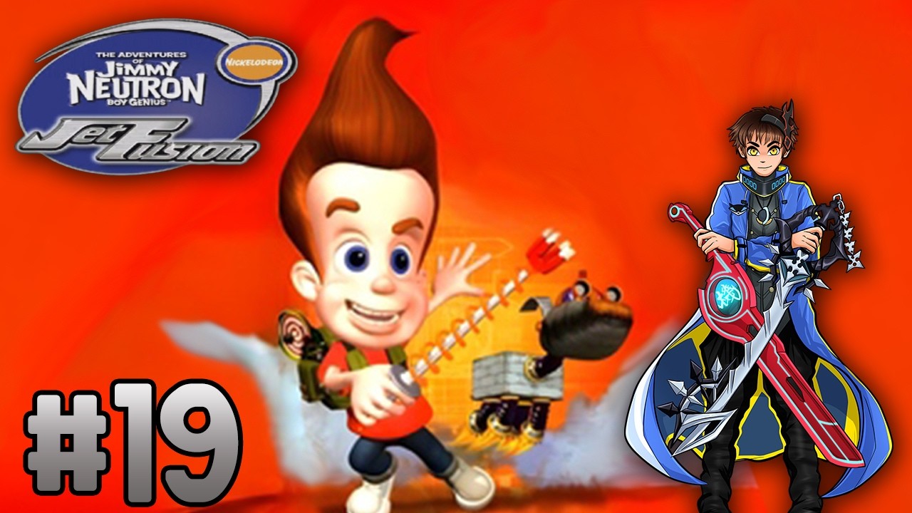 Jimmy Neutron: Boy Genius Jet Fusion Playthrough with Chaos part 19: Calamitous's Minigames