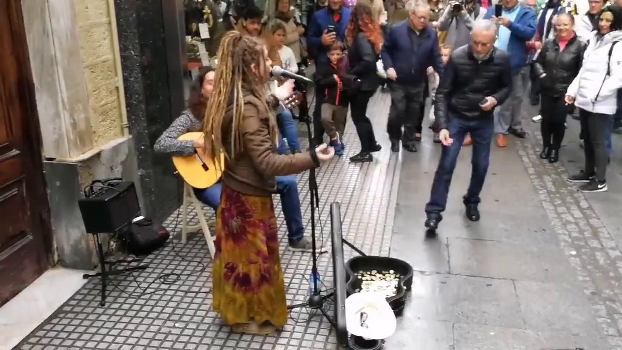 AITOR Y MARIA   Cantando por Tangos de Grana