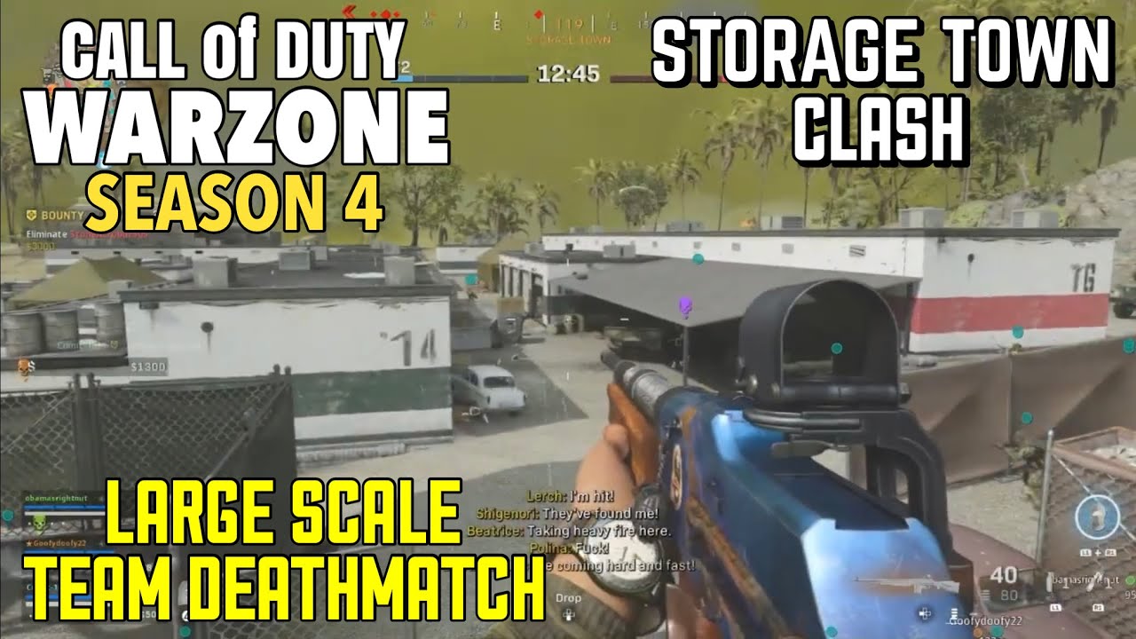 Storage Town Clash - Large Scale Team Deathmatch | Call of Duty Warzone Season 4