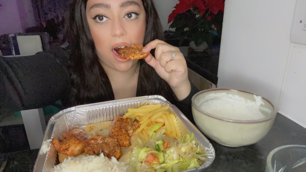 CHICKEN SHISH KEBAB MUKBANG