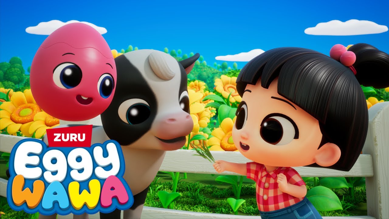 Farm Animal Nursery Rhymes | Old MacDonald Had a Farm | Preschool videos for children