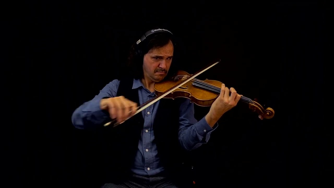 Fast Gypsy Jazz Violin Solo - After You've Gone