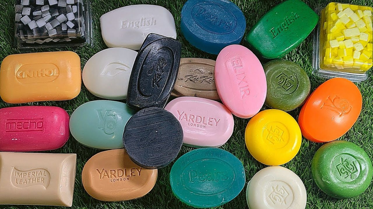 Nice Colourful ASMR Soap opening Haul Unpacking Soap International ASMR Soaps Relaxing Sound