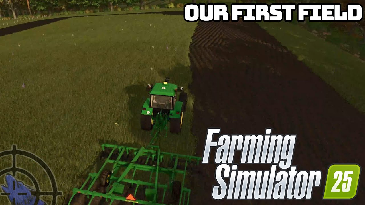 Наше первое поле | Эпизод 2 | Ферма 100-дневной давности | Farming Simulator 25