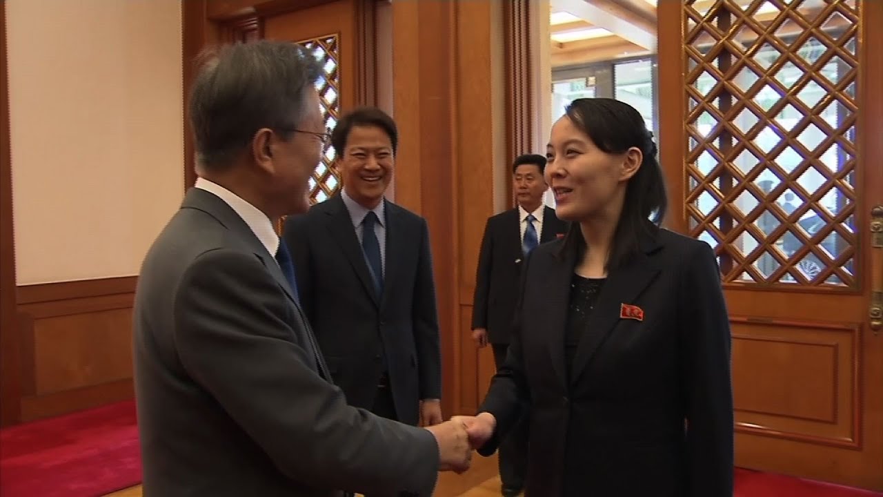 South Korean President Meets With Kim's Sister
