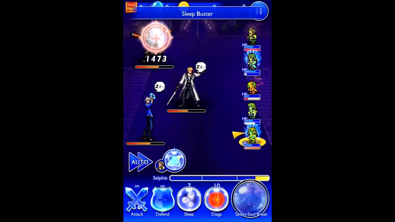 FFRK Strategy - CHAMPION WITHOUT SLEEPING GAS! The Knight, Fujin, & Raijin ++