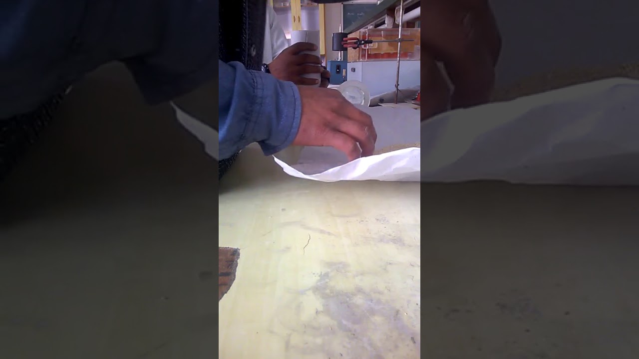 How to make large size soxhlet thimble manually