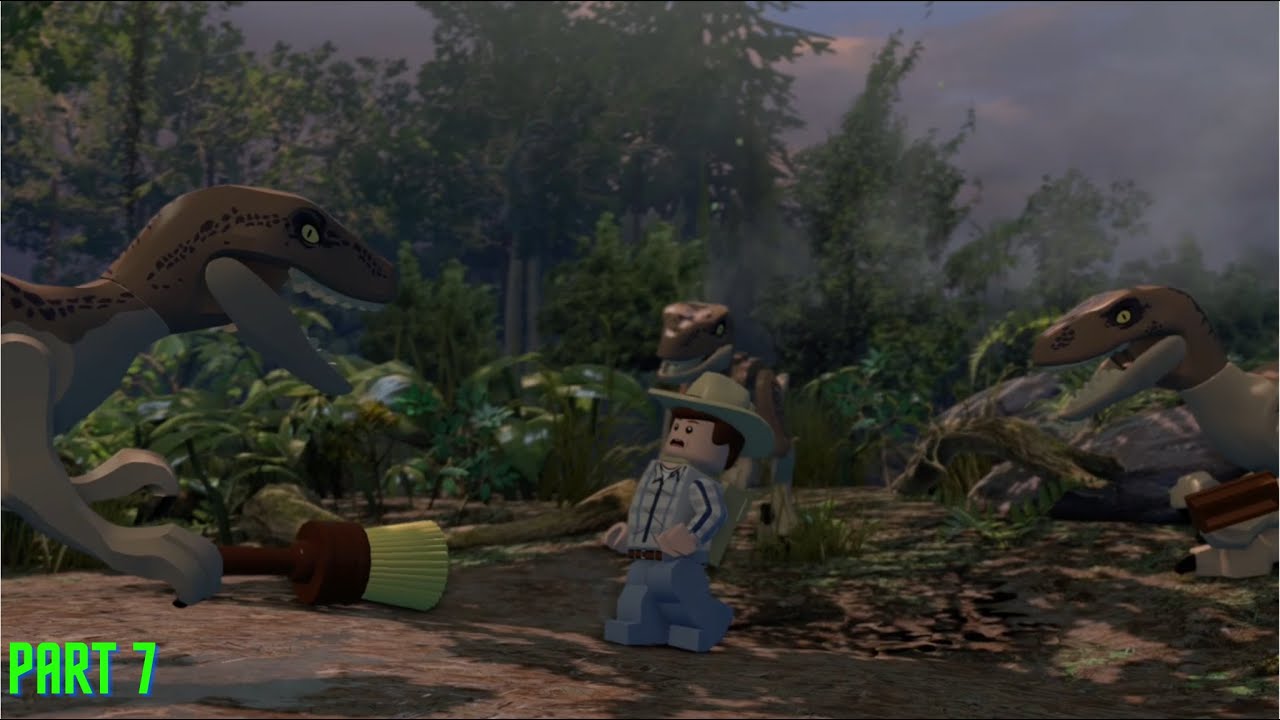 Eric saves us - Lego Jurassic World (Part 7)