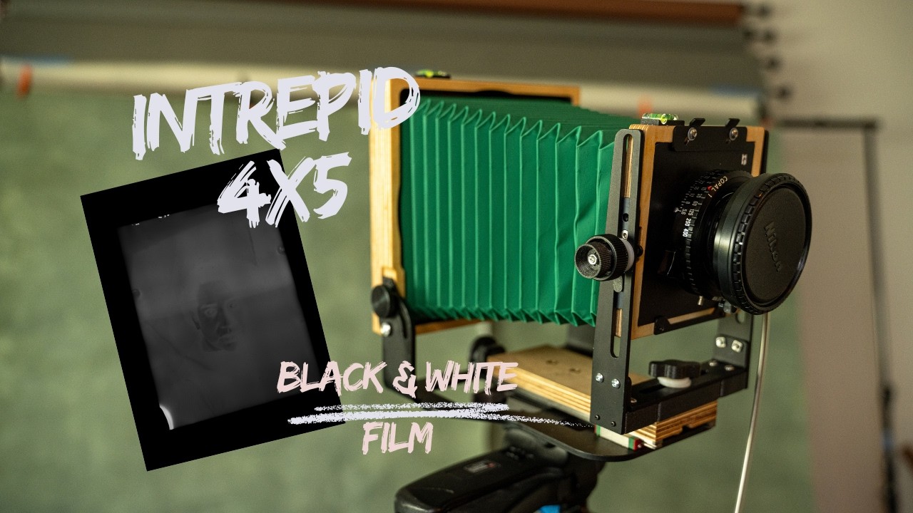 Expired Kodak film Black and White and Intrepid Camera 4x5