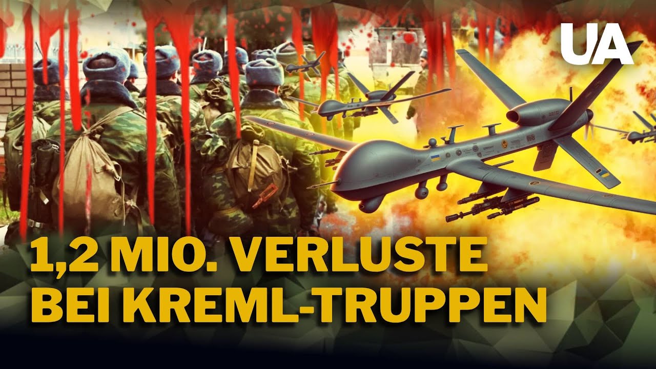 DROHNENKRIEG ZUR ERSCHÖPFUNG & KI in der Armee. Ukraine-Plan: 50.000 RUSSISCHE VERLUSTE PRO MONAT!