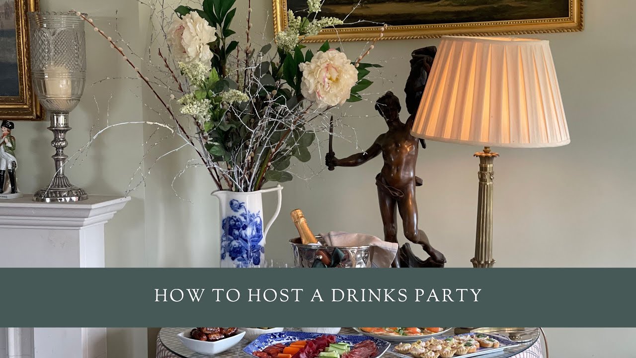 How to host a drinks party
