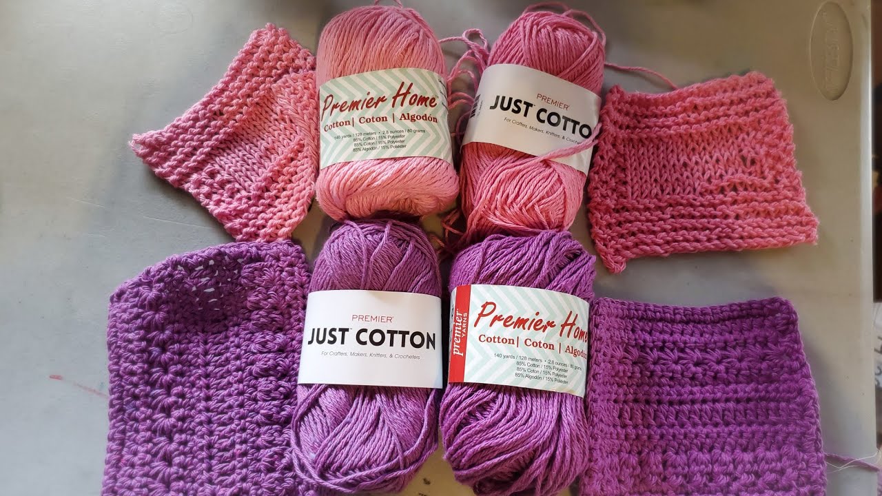 Premier Home Cotton, vs Premier Just Cotton.  Contrast and comparison