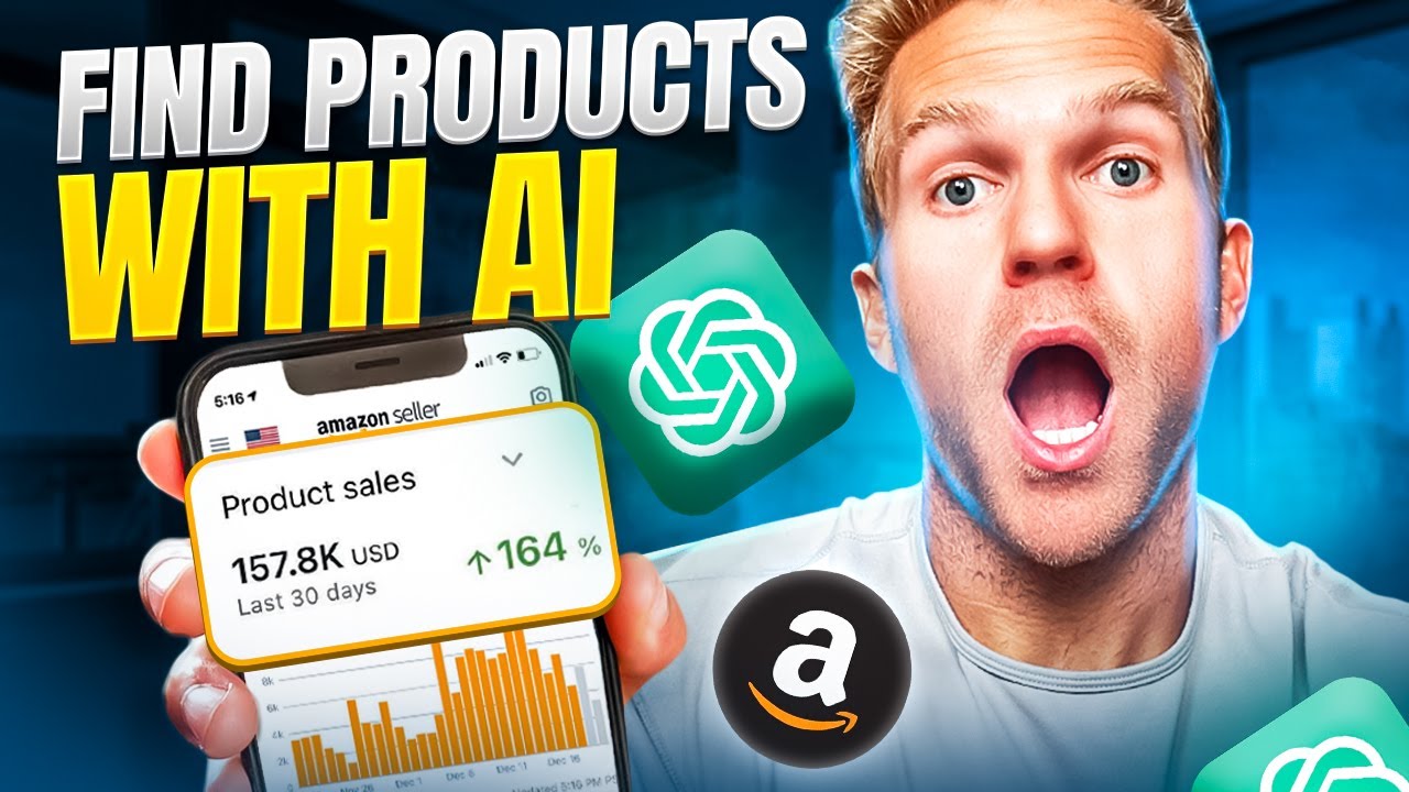 Find PROFITABLE Products With AI & ChatGPT To SELL on Amazon FBA