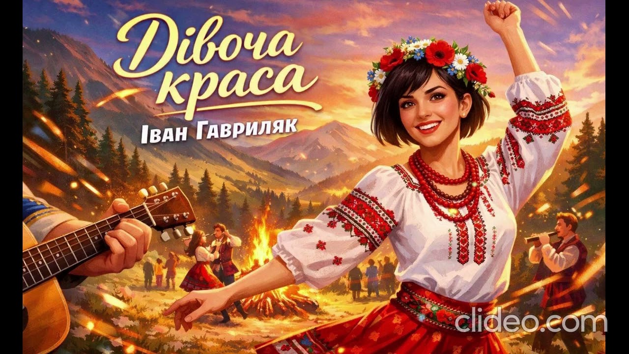 Дівоча краса - Іван Гавриляк (авторська) Suno AI Music//clideo