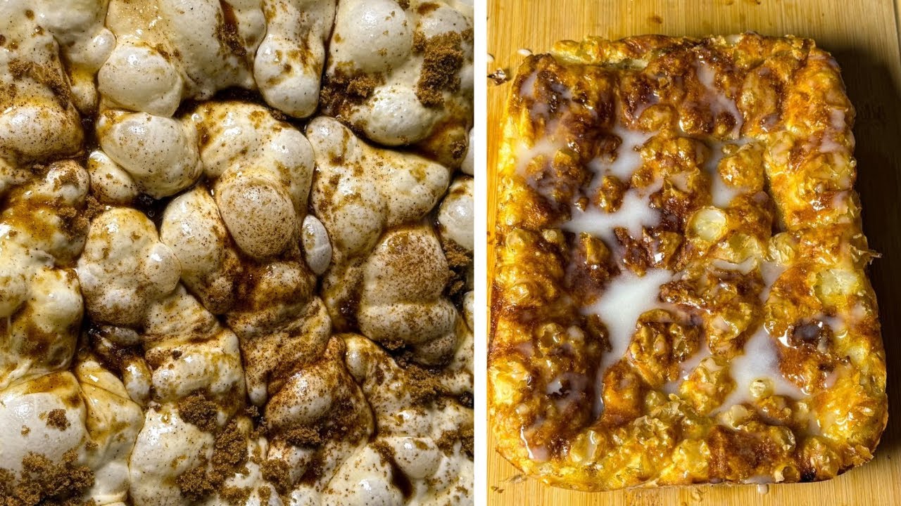 فوكاتشا سينامون رول😍… هتطلع أحلى من السينابون | Cinnamon Roll Focaccia
