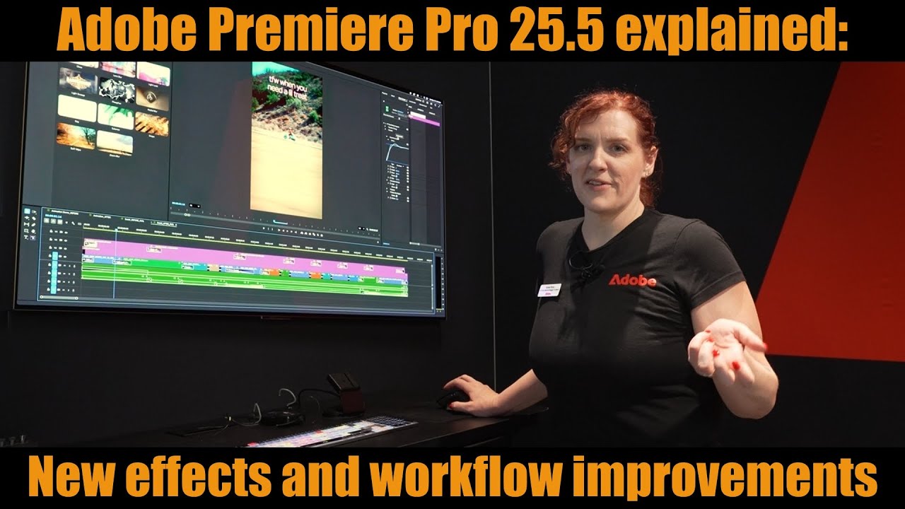 Объяснение Adobe Premiere Pro 25.5: новая библиотека эффектов и улучшения рабочего процесса