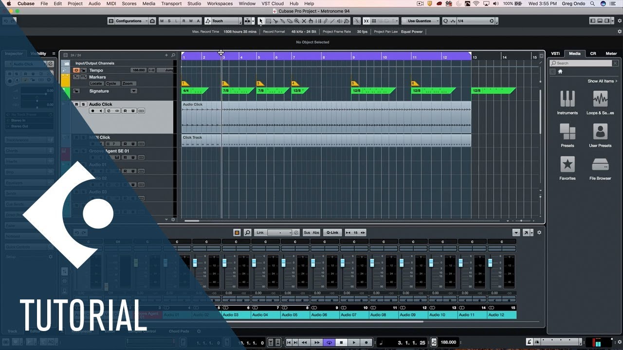 Brand-New Metronome | Hands on the New Features in Cubase Pro 9.5
