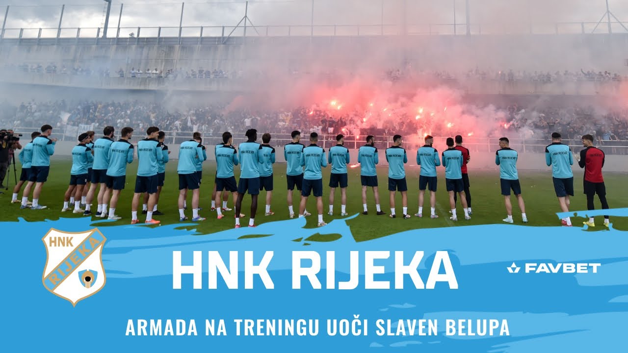 Armada na treningu uoči Slaven Belupa