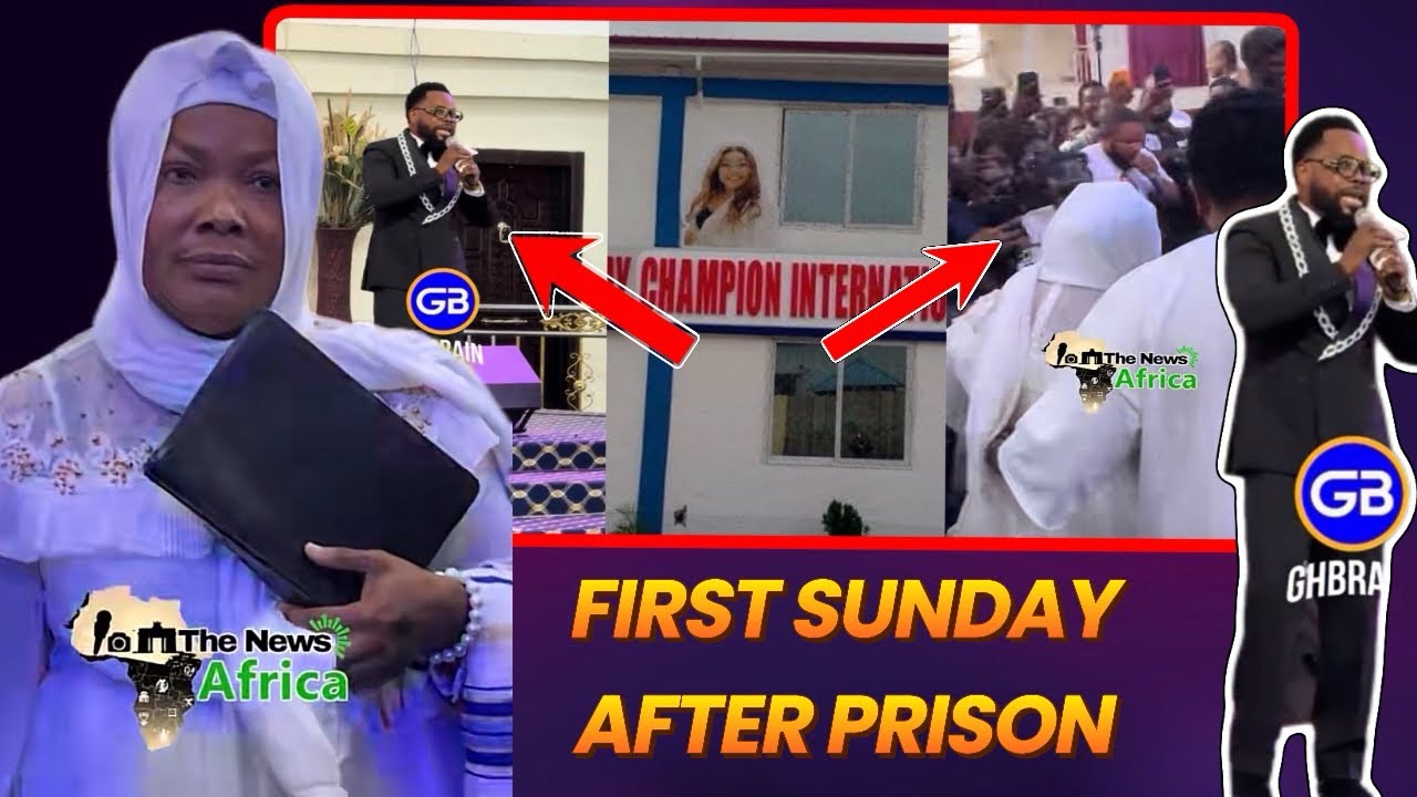 Agradaa’s Church Explodes With Fire on First Sunday After Prison! Full Gist