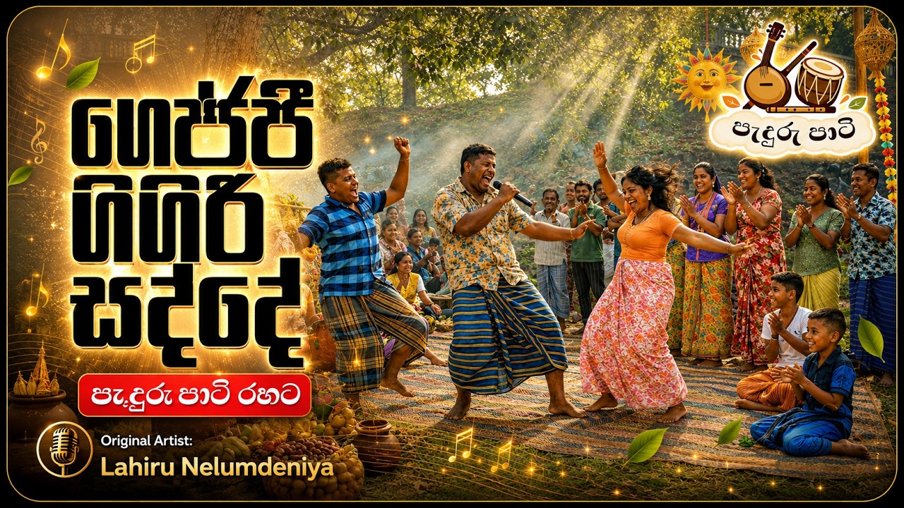 දොන් ජිං ජිං දොන් තරිකිට | පැදුරු පාටි රහට 🥁🪕🎶🪈